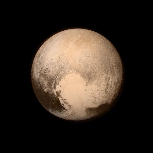 New Horizons photograph of Pluto